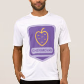 Einzigartiger Cherimoya Fruit Graphic benutzerdefi T-Shirt (Vorderseite)
