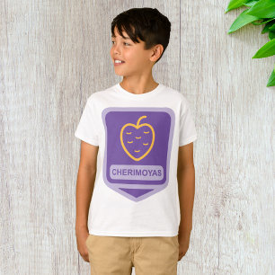 Einzigartiger Cherimoya Fruit Graphic benutzerdefi T-Shirt