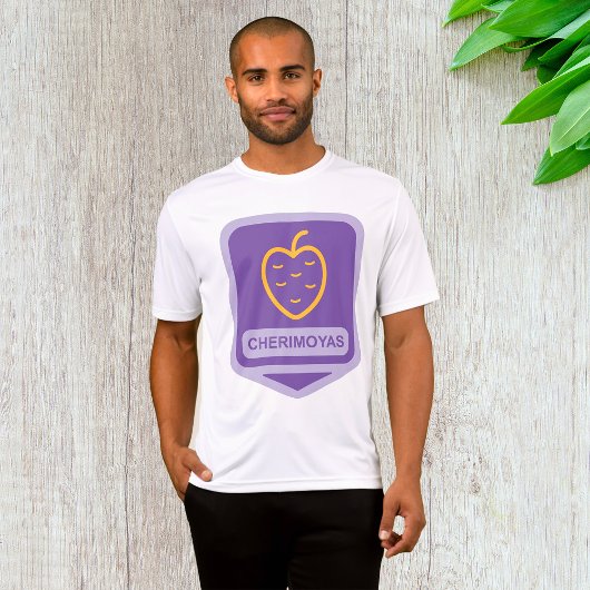 Einzigartiger Cherimoya Fruit Graphic benutzerdefi T-Shirt