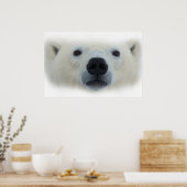 Einzigartiger Chic Polar Bärenkunst - Poster druck (Küche)