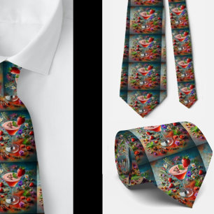 Einzigartiger Cocktail Anspruchsvoller Necktie Krawatte