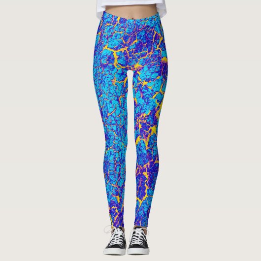 Einzigartiger Cooler Chic Leggings (Vorderseite)