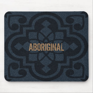 Einzigartiger Denim - Jeans Abstrakt Style Mousepad