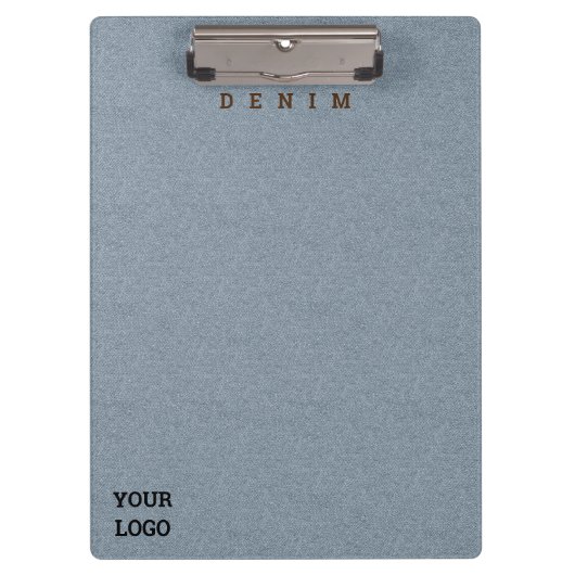 Einzigartiger Denim Style Klemmbrett (Vorderseite)
