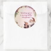 Einzigartiger Designer-Aufkleber Runder Aufkleber (Tasche)