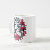 Einzigartiger Designer Kaffeetasse (Vorderseite Links)
