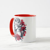 Einzigartiger Designer zweifarbig Tasse (Vorderseite Links)