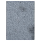 Einzigartiger Dirty Denim Stil Klemmbrett (Rückseite)