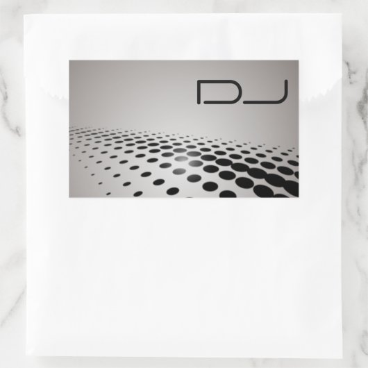 Einzigartiger DJ Sticker (Tasche)