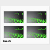 Einzigartiger DJ Sticker (Blatt)