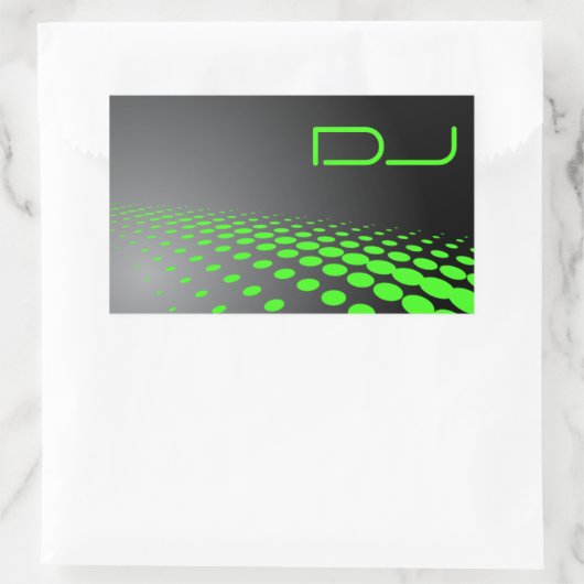 Einzigartiger DJ Sticker (Tasche)