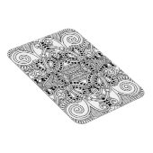 Einzigartiger Doodle Magnet (Rechte Seite)