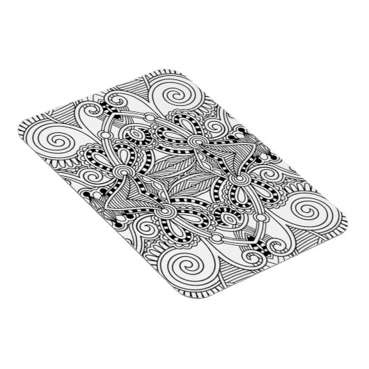 Einzigartiger Doodle Magnet (Rechte Seite)