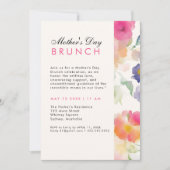 Einzigartiger einfacher Blumengarten Muttertag BRU Einladung (Vorderseite)