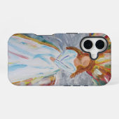 Einzigartiger Engel iPhone 16 Hülle (Rückseite (Horizontal))