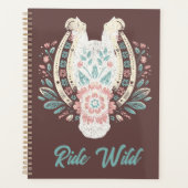 Einzigartiger Equestrian Boho Planer (Vorderseite)