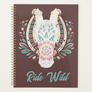 Einzigartiger Equestrian Boho Planer
