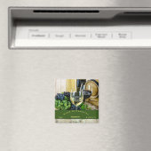 Einzigartiger Erntedank personalisieren Magnet (In Situ (Geschirrspüler))