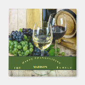 Einzigartiger Erntedank personalisieren Magnet (Vorne)