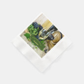 Einzigartiger Erntedank personalisieren Serviette (Ecke)