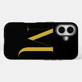 Einzigartiger extra großer Monogrammdruck Case-Mate iPhone Hülle (Rückseite (Horizontal))