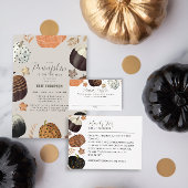 Einzigartiger Fall gestrichen Little Pumpkin Baby Einladung