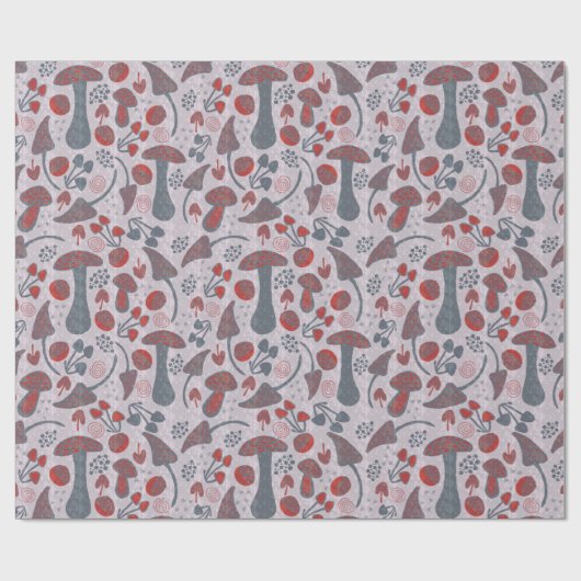 Einzigartiger Fall Pattern Stil Geschenkpapier (Flach)