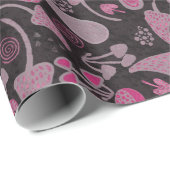 Einzigartiger Fall Pattern Stil Geschenkpapier (Rolleneckpunkt)