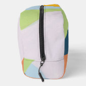 Einzigartiger Farbblock abstrakte Kunst personalis Waschbeutel (Rechts)