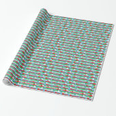 Einzigartiger Feiertag farbiges Muster-Packpapier Geschenkpapier (Ungerollt)