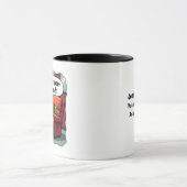 Einzigartiger freiwilliger Feuerwehrmann-Dalmatine Tasse (Zentrum)
