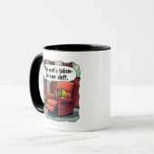 Einzigartiger freiwilliger Feuerwehrmann-Dalmatine Tasse (Vorderseite Links)