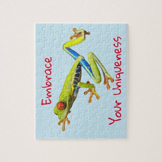 Einzigartiger Frosch Puzzle (Vertikal)