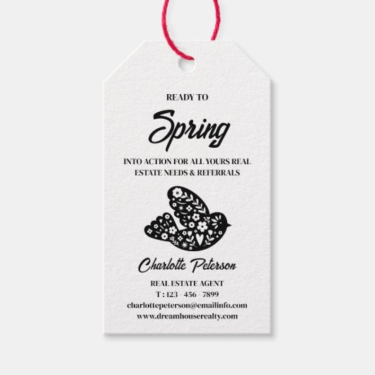 Einzigartiger Frühling Real Anwesen Pop von Geschenkanhänger (Vorderseite)