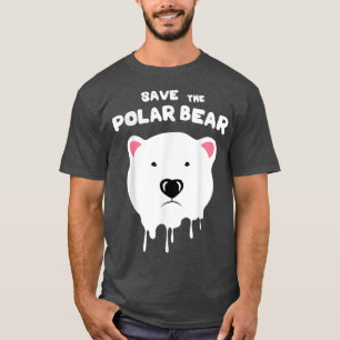 Einzigartiger Funny Rettete das Gesetz zum Eisbär- T-Shirt