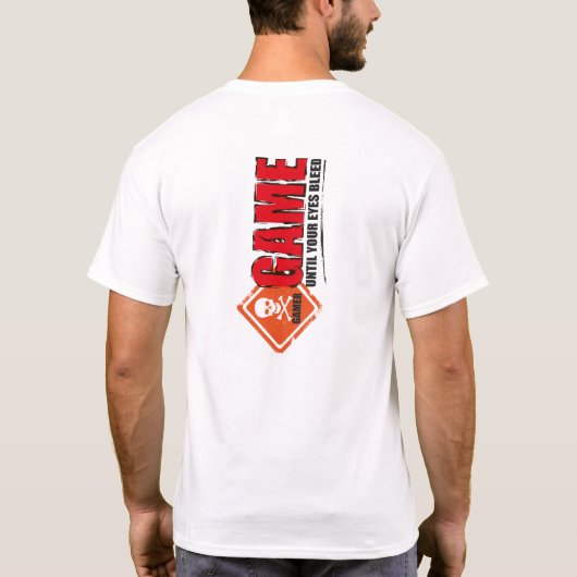 Einzigartiger Gamer-T - Shirt (Rückseite)