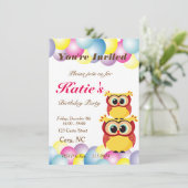 Einzigartiger Geburtstag der Babykeule Einladung (Stehend Vorderseite)