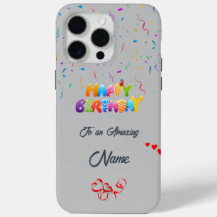 Einzigartiger Geburtstag iPhone 15 Pro Max Fall Case-Mate iPhone Hülle