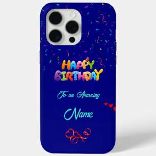 Einzigartiger Geburtstag iPhone 15 Pro Max Fall Case-Mate iPhone Hülle