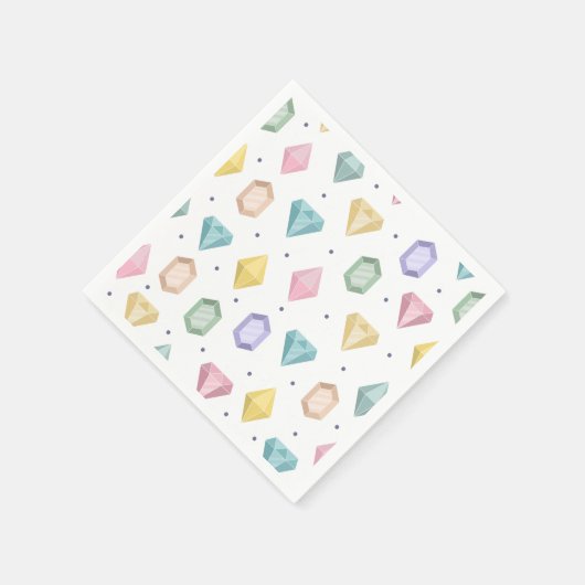 Einzigartiger Geburtstag Serviette (Ecke)