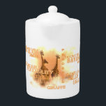 Einzigartiger Giraffen-Mitteltheater<br><div class="desc">Giraffe inspiriertes Design,  mit einigen der Eigenschaften und Qualitäten dieses einzigartigen und schönen Geschöpf!</div>