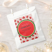 Einzigartiger Glitzer Moderne Wassermelone Kinderd Geschenktütchen (Ausgeschnitten)