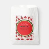 Einzigartiger Glitzer Moderne Wassermelone Kinderd Geschenktütchen (Vorderseite)