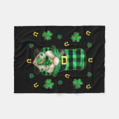 Einzigartiger Gnome St Patricks Day - Niedliches B Fleecedecke (Vorderseite (Horizontal))