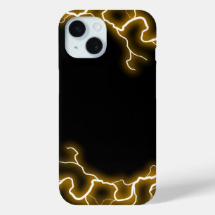 Einzigartiger goldener Blitz Case-Mate iPhone Hülle