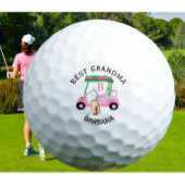 Einzigartiger Golf Cart Beste Grandma Monogramm Na Golfball