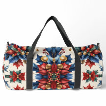 Einzigartiger Großer Weihnachtsduffel-Beutel