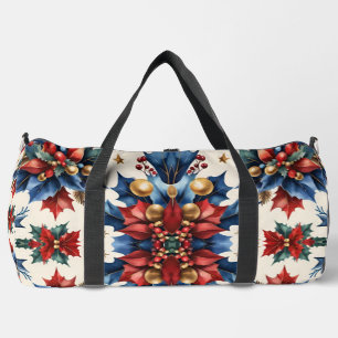 Einzigartiger Großer Weihnachtsduffel-Beutel Duffle Bag