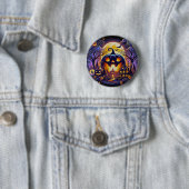 Einzigartiger Gwer Pumpkin Button - Halloween Styl (Beispiel)