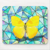 Einzigartiger Hintergrund Farbiges geometrisches B Mousepad (Vorne)